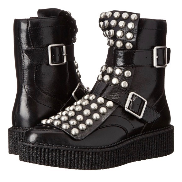 Marc Jacobs Shoes - MARC JACOBS Studded Oxford Boots